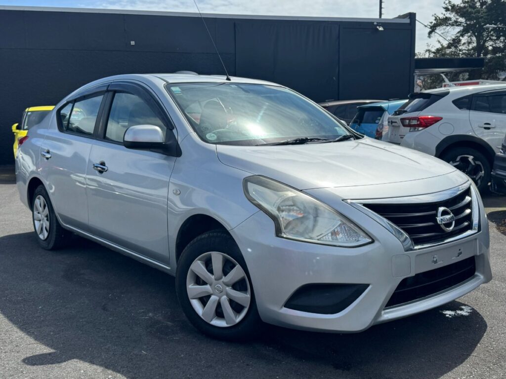 side view of 2016 Nissan Latio