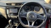 steering wheel view of 2018 Nissan X-Trail