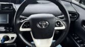 steering wheel view of 2017 Toyota Prius