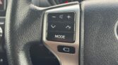 steering wheel closeup view of 2016 Toyota Land
