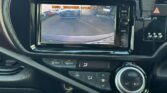 reversing camera display view of 2016 Toyota Aqua