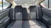 back seats view of 2016 Nissan Latio