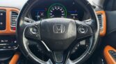 steering wheel view of 2014 Honda Vezel
