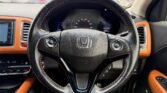 steering wheel view of 2015 Honda Vezel