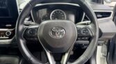 steering wheel view of 2018 Toyota Corolla