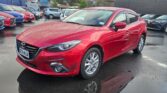 side view of 2014 Mazda Axela