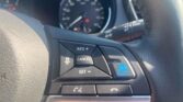 steering wheel closeup view of 2017 Nissan X-Trail