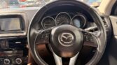 steering wheel view of 2012 Mazda CX-5