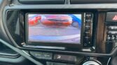 reversing camera display view of 2016 Toyota Aqua
