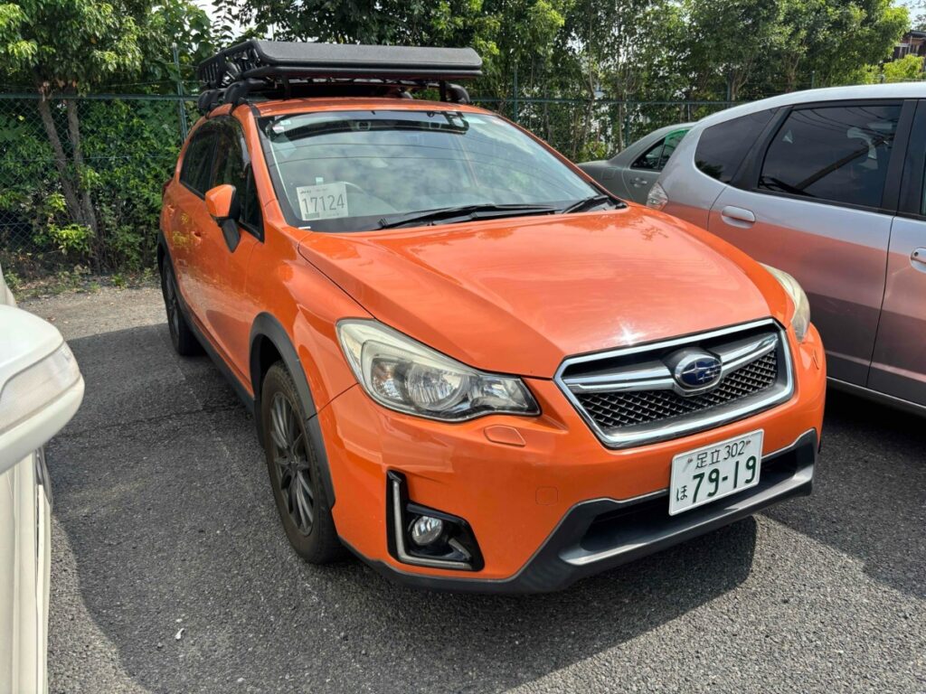side view of 2015 Subaru XV