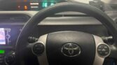 steering wheel view of 2013 Toyota Aqua