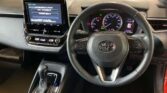 steering wheel view of 2018 Toyota Corolla