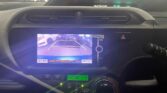 reversing camera display view of 2013 Toyota Aqua