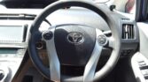 steering wheel view of 2010 Toyota Prius