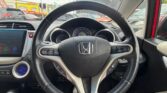 steering wheel view of 2011 Honda Fit