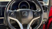 steering wheel view of 2014 Honda Fit