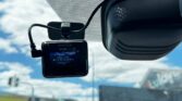 dash cam view of 2014 Nissan X-Trail
