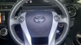steering wheel view of 2015 Toyota Aqua G BLACK LEATHER