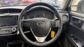 steering wheel view of 2015 Toyota Corolla