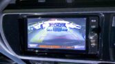 reversing camera display view of 2017 Toyota Aqua S
