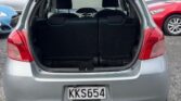 used 2007 Toyota Vitz open trunk view