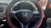 steering wheel view of 2011 Honda Fit RS