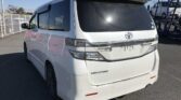 back side view of 2012 Toyota Vellfire 2.4Z