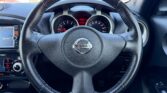steering wheel view of 2014 Nissan Juke