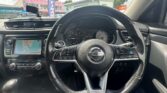 steering wheel view of 2018 Nissan X-Trail