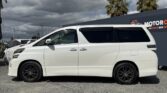 full side view of 2012 Toyota Vellfire