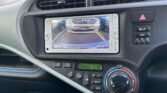 reversing camera display view of 2013 Toyota Aqua