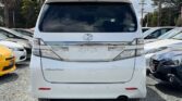 used 2012 Toyota Vellfire back view