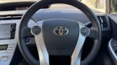 steering wheel view of 2015 Toyota Prius