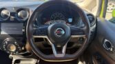 steering wheel view of 2016 Nissan Note