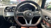 steering wheel view of 2017 Nissan Note