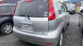 back side view of 2008 Nissan Note