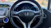 steering wheel view of 2012 Honda Fit