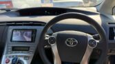 steering wheel view of 2013 Toyota Prius