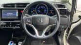 steering wheel view of 2014 Honda Fit