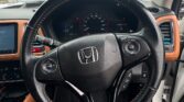 steering wheel view of 2014 Honda Vezel