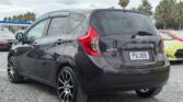 back side view of 2014 Nissan Note