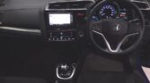 steering wheel view of 2015 Honda Fit