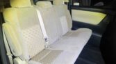 back seats view of 2015 Toyota Vellfire