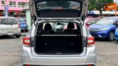 used 2017 Subaru Impreza open trunk view