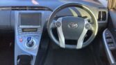 steering wheel view of 2013 Toyota Prius