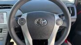 steering wheel view of 2013 Toyota Prius