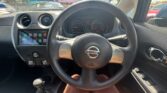 steering wheel view of 2014 Nissan Note