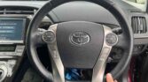 steering wheel view of 2014 Toyota Prius
