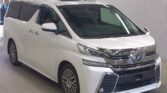 front side view of 2017 Toyota Vellfire