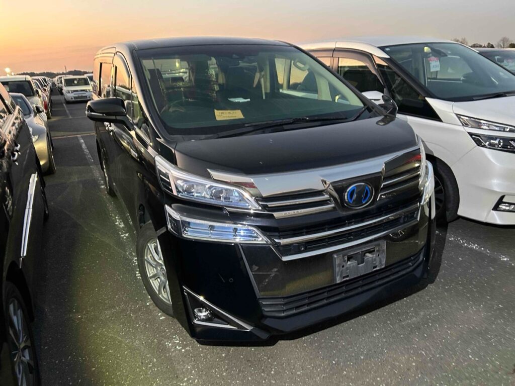 side view of 2018 Toyota Vellfire